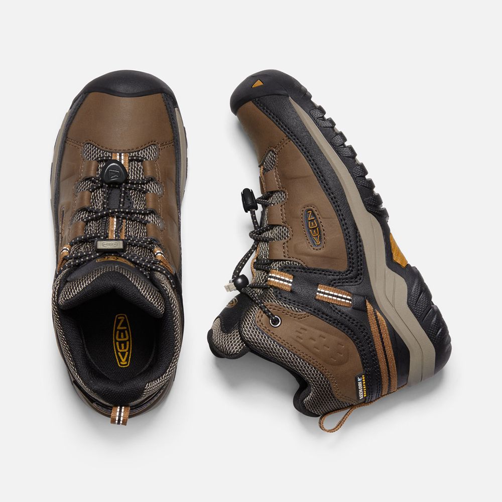 Keen Outdoor Bot Çocuk Kahverengi/Siyah - Targhee Waterproof - Türkiye SJZR01928